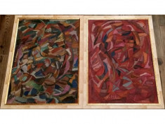Doua Tablouri abstracte - Andropov foto