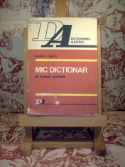 Horia C. Matei - Mic dictionar al lumii antice &amp;quot;A1046&amp;quot; foto