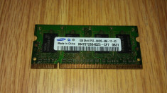 Memorie laptop Samsung 1 GB DDR2 PC2-6400 800 mhz foto