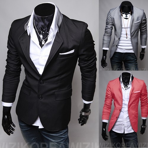 LICHIDARE DE STOC SACOU BARBATI ELEGANT SLIM FIT MODEL CASUAL | COD K351 foto mare LICHIDARE DE STOC SACOU BARBATI ELEGANT SLIM FIT MODEL CASUAL | COD K351 foto mare