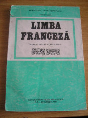 RWX 31 - MANUAL - LIMBA FRANCEZA PENTRU CLASA A VIII - A - EDITIE 1997 foto