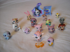 Littlest pet shop - Lot 16 figurine - setul 4 foto