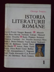 George Ivascu - Istoria literaturii romane 1 - 239178 foto