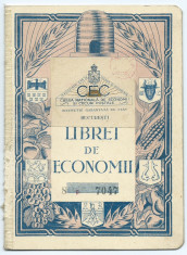 Carnet CEC - 1934 foto