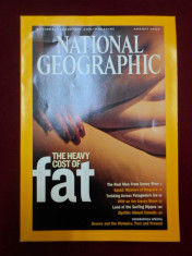 National Geographic - The Heavy Cost of fat. August 2004 - 235636 foto