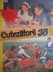 HOPCT REVISTA CUTEZATORII NR 38 - 19 SEPTEMBRIE 1974 -PIONIERII LA CULES DE ROSII !PE COPERTA ! foto