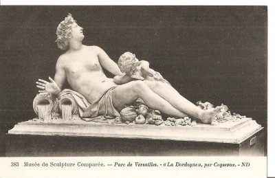 CPI (B5187) MUZEUL DE SCULPTURA COMPARATA - PARCUL VERSAILLES, COYSEVOX - LA DORDOGNE, ARTA, foto