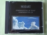 MOZART - Symphony No. 36/39 - C D Original ca NOU, CD, Clasica