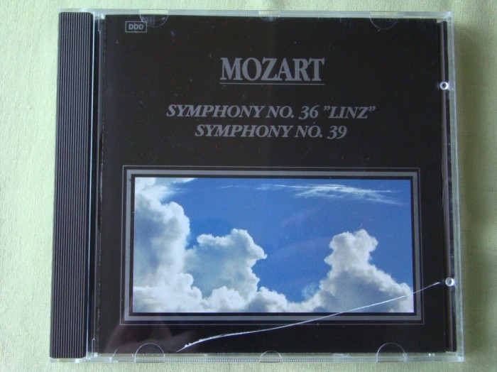 MOZART - Symphony No. 36/39 - C D Original ca NOU