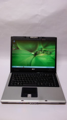 Laptop Acer Aspire 5100 - AMD Turion 64x2 CPU - RAM 2Gb (1pcs) - Hdd 120Gb - Wi-fi -Bluetooth -Baterie 1-2h -Video ATI- Webcam -DVD-RW - GARANTIE ! foto