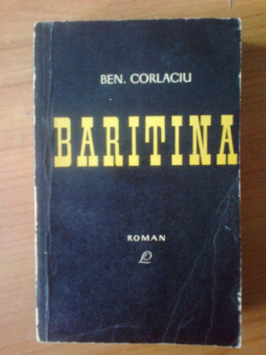 h4 Ben Corlaciu - Baritina foto