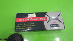 Notebook cooler pad racitor laptop pliabil vezi foto usb MAS218 foto