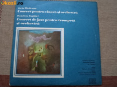 Concert Pentru Vioara si Orchestra De Jazz Trompeta Georgescu Podlovski vinyl lp foto