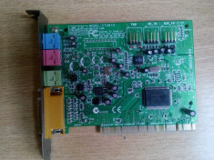 Placa Audio de sunet Creative CT4810 5.1 pentru win 7/Gameport. foto