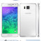 Telefon mobil 2015 Samsung G850 Galaxy Alpha, 32GB, White g850f, SIGILAT 24 LUNI GARANTIE
