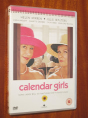 CALENDAR GIRLS - film DVD - cu HELEN MIRREN si JULIE WALTERS (original din Anglia, in stare impecabila!!!) foto
