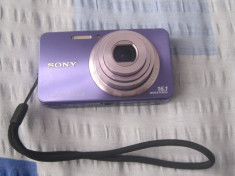 Aparat foto Sony DSC-W570 16MP 5X defect la obiectiv display este OK foto