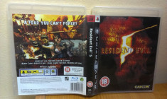 Resident Evil 5 (PS3) (ALVio) + sute de alte jocuri PS3 originale ( VAND / SCHIMB ) foto