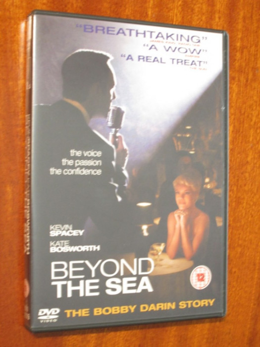 BEYOND THE SEA - film DVD - cu KEVIN SPACEY si KATE BOSWORTH (original din Anglia, in stare impecabila!!!)