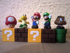 Set 5 figurine Mario foto