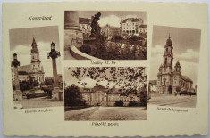 Oradea , Nagyvarad, Bihor - Vedere 4 imagini anii 40- Piesa de colectie ! foto