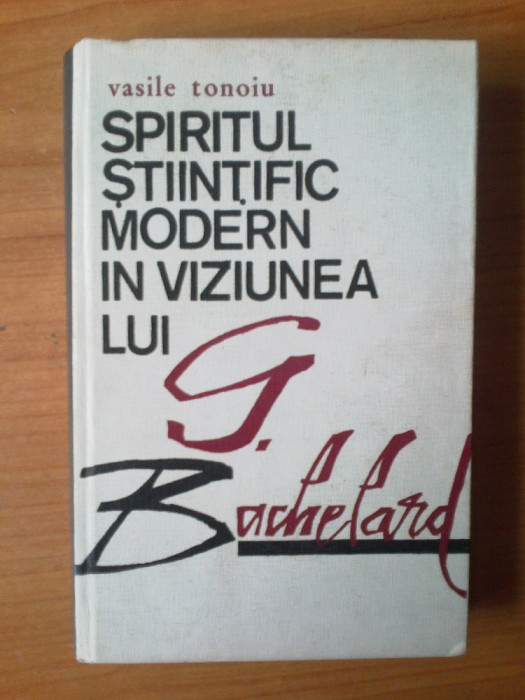 h6 Vasile Tonoiu - Spiritul stiintific modern in viziunea lui G. Bachelard