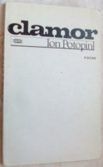 ION POTOPIN - CLAMOR (POEME) [EPL, 1969 - dedicatie / autograf pt. NICOLAE LIU] foto