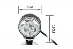 Proiector LED 12W 12/24V W002 foto