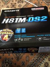 Gigabyte H81M-DS2 motherboard foto