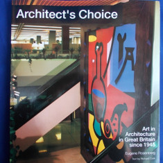 ARCHITECT'S CHOICE : ARTA IN ARHITECTURA IN MAREA BRITANIE : 1945 - 1992