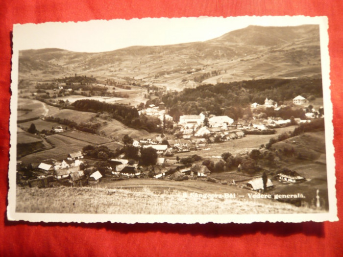 Ilustrata Sangiorz Bai - Vedere Generala 1938 - Fotofilm Cluj