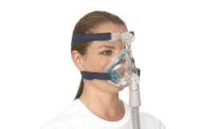 masca cpap aparat respiratoriu. model RESMED MIRAGE QOATTRO FULL FACE MASK SERIE 61230 marime medie foto
