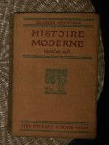 Histoire moderne jusqu&#039;en 1715 / par Ch. Seignobos leg. in panza