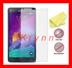 F260a Folie mata ANTIAMPRENTA Samsung Galaxy Note 4 N9100 - 2 BUCATI 6 LEI! foto