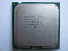 Procesor Intel Core 2 Duo Processor E7400 3M Cache, 2.80 GHz, 1066 MHz FSB foto