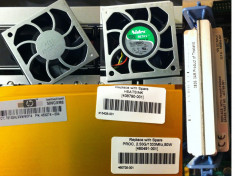 Piese Hp Proliant DL380 G5 Server / Placa de baza / radiator CPU VRAM foto