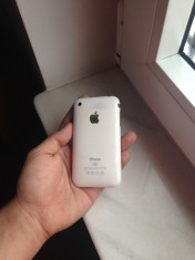 Apple iPhone 3G White / ALB ( 16GB - STARE BUNA - CU DEFECT ) foto