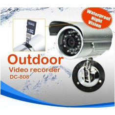 Camera Video Supraveghere Metal DVR cu Inregistrare Card microSD, Exterior foto