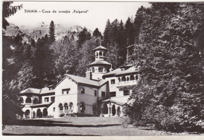 bnk cp Sinaia - Casa de creatie Foisorul - necirculata foto