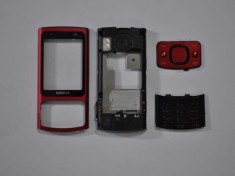 Carcasa Originala Nokia 6700 Slide 4 Piese Swap - Rosie foto
