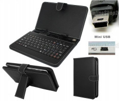 Husa tableta cu tastatura cu mufa MINI USB 10 inch - COD 32 - foto