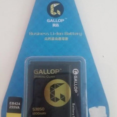 Baterie GALLOP 1200 mAh Samsung S3850 Corby II + folie protectie