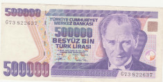 TURCIA 500000 LIRE 1970 foto