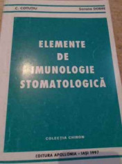 Elemente De Imunologie Stomatologica - C. Cotutiu, Sorana Dobre ,155779 foto