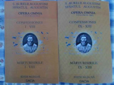 Opera Omnia Vol. Vii/1-2 Marturisirile I-xiii Editie Bilingva - Sfantul Augustin ,155031 foto