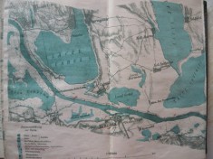 HARTA - CURSUL NAVIGABIL AL DUNARII ( DE LA ULM LA SULINA ) foto