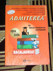 RWX 31 - MATEMATICA - ADMITEREA IN INVATAMANTUL SUPERIOR - EDITATA IN 2005 foto