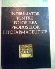 INDRUMATOR PENTRU FOLOSIREA PRODUSELOR FITOFARMACEUTICE - T. Baicu foto