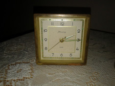 ceas de masa desteptator din alama german REDUCERE foto