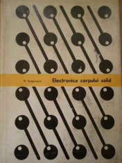 Electronica Corpului Solid - M. Draganescu ,153165 foto